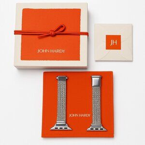 John Hardy Sterling Silver Apple Watch Band - Box & Papers